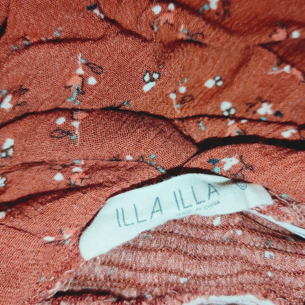 Burnt Orange Boho Dress - Picture 3 of 3